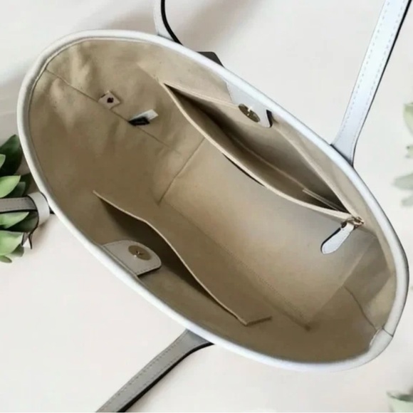 Kate Spade Straw Tote with Strawberry Pouch - Picture 8 of 13